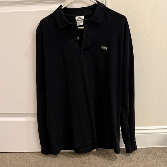 Lacoste Men's Polo Shirt in Black - Picture 1 of 2